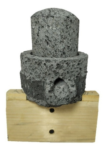 Molino De Piedra Para Moler Granos Y Semillas Mini.