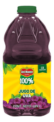 Jugo De Uva Del Monte 1.89l