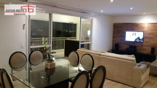 Apartamento Com 3 Dormitórios À Venda, 153 M² Por R$ 1.450.000,00 - Freguesia Do Ó - São Paulo/sp - Ap2813