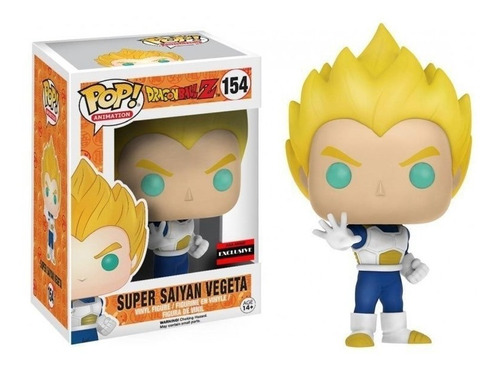 Funko Pop Super Sayayin Vegeta Sayain Anime Exclusive Dragon