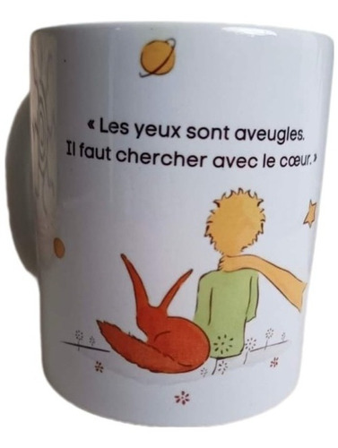 Set De 4 Tazas Con Frase De Le Petit Prince