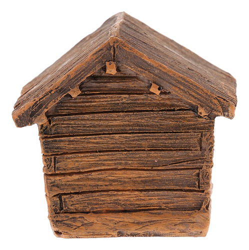2 Casa De En Miniatura, De Resina