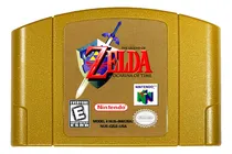 Comprar La leyenda de Zelda Ocarina Of Time Nintendo 64 Gold Salva Físico