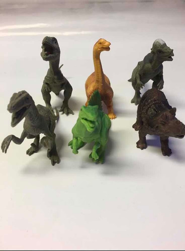 Figura Dinosaurios World Un Set 6 Figura