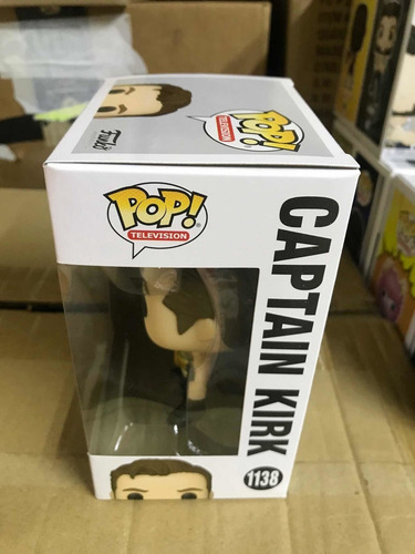 Funko Pop Captain Kirk 1138 Star Trek Original Series Pop Tv