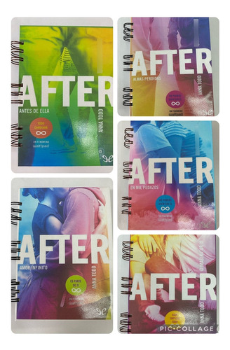 After Saga Completa 5 Libros Anna Todd 