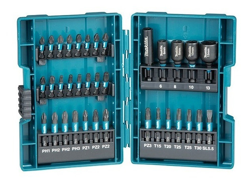 Set De Puntas Y Dados 35pzas Impact Black B-66880 | Makita