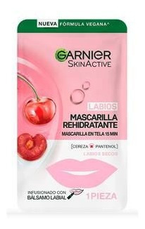 Mascarilla De Labios Garnier Skinactive Cereza
