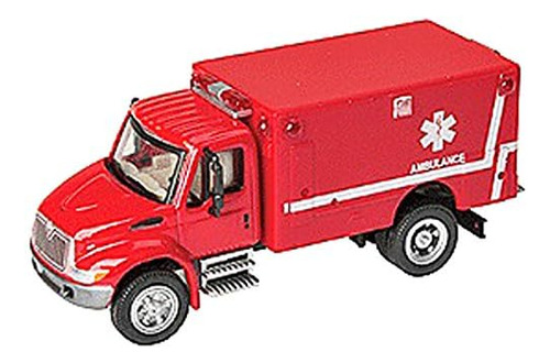 Vehiculo A Escala Walthers Scenemaster, Camion De Ambulancia
