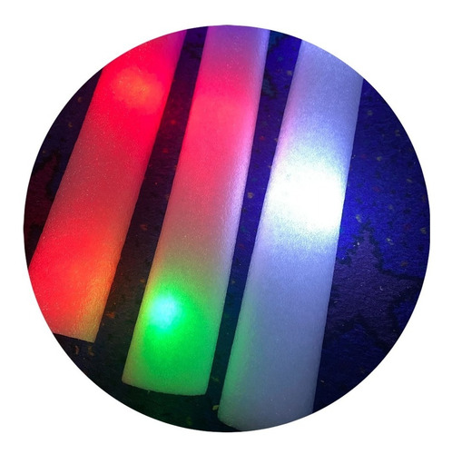 Imagen 1 de 10 de Cotillon Luminoso Combo 40 Barras Rompecocos Led Surtidas