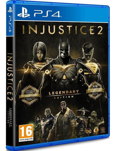 Jogo Injustice 2 Ps4 Disco Fisico Novo Original Dublado Br