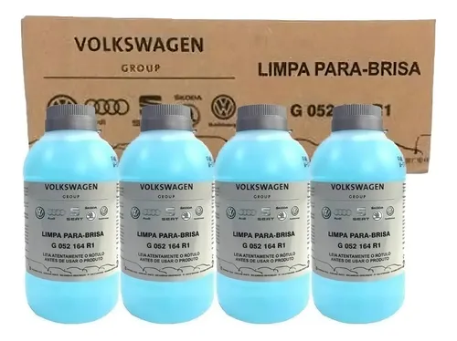 comprar Kit 4 Aditivos Limpador De Vidro Parabrisa 200ml Volkswagen