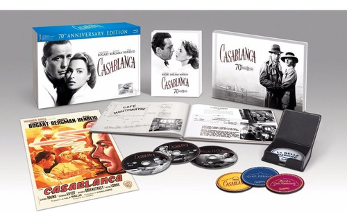 Blu-ray + Dvd Casablanca / 70th Anniversary Limited