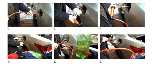 De Bomba De Sifón Manual Extractor De Aceite Con Conector