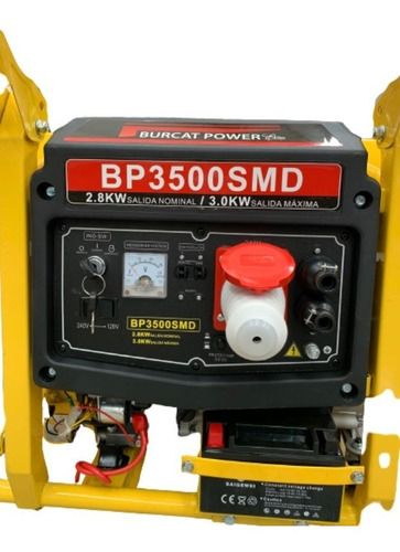 Generador De Gasolina 3500w  Mod. Bp3500smd