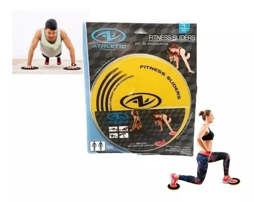 Discos Deslizantes Fitness - 2 uds, ovalados para Yoga, Deportes, Fitness,  Disco, Entrenamiento, Deslizador, Ejercicio, Equipo Alfombra Deslizante :  : Deportes y aire libre