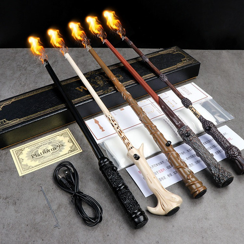Imagen 3 de 9 de Harry Potter Hermione Dumbledore Voldemort Fuego Varita