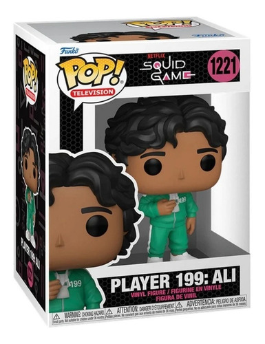 Funko Pop! Squid Game ( El Juego Del Calamar) Player 199 Ali