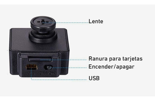 Imagen 4 de 7 de Camara Espia Boton Excelente Calidad De Video En Oferta
