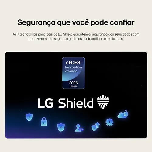 Smart TV HD 32" LG LB650 AI 2026 Processador α5 Ger9 HDR10 Xbox Bluetooth Wi-Fi AI Search Google Gemini Canais Grátis webOS 26 - 32LB650BPSA: imagem 6