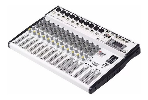 Imagem 2 de 2 de Mesa De Som Staner Mx-1203 12 Canais Usb Fm Bluetooth