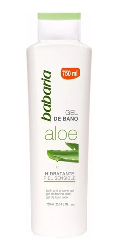 Babaria Gel De Baño Aloe Hidratante Piel - mL a $36