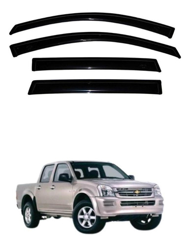 Aletas Bota Agua Chevrolet D-max 2002-2014 // Envío Gratis