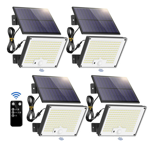 Luces Solares Para Exteriores, Luces Solares Con Sensor De M