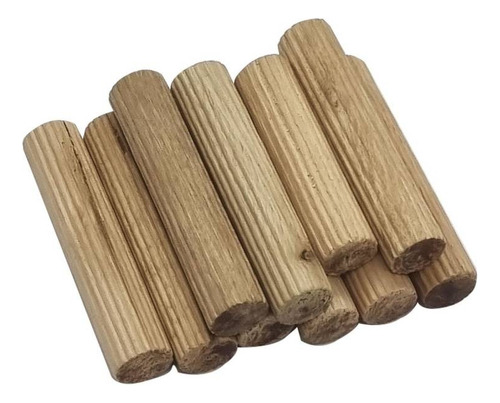 Tarugos De Madera 8 X 50mm Pack Por 50 Unidades