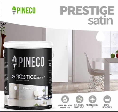 Galón Y Cuñete De Brillo De Seda Prestige 