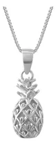 Comprar Collar Con Colgante Pequeño De Plata De Ley, Extensor 16+2