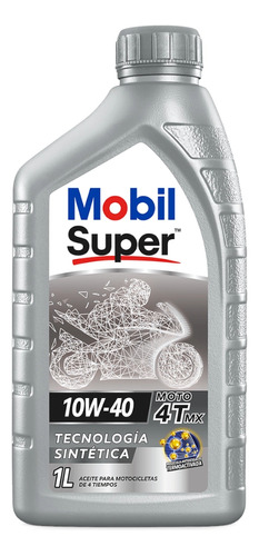 Mobil Supertm Moto 4t Mx 10w-40