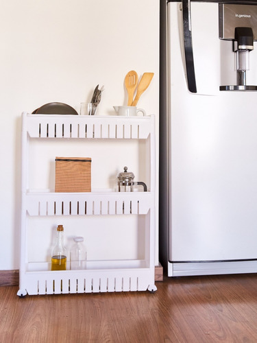 Carrito Organizador Reducidos Cocina Baño Lavadero 3 Piso P