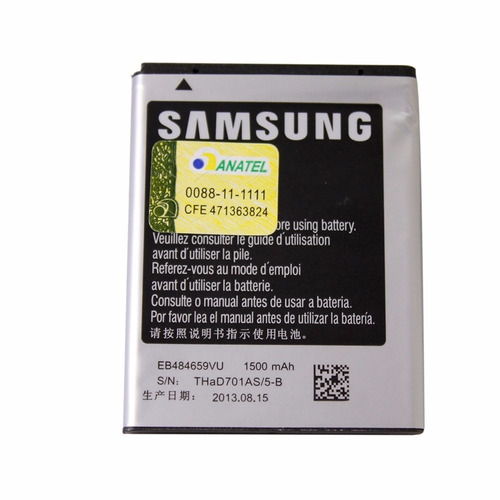 Bateria Samsung Omnia W Gt-i8150 Gt-i677 Original Eb484659vu