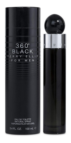 Perfume Original 360° Black By Perry Ellis 100 Ml Caballeros