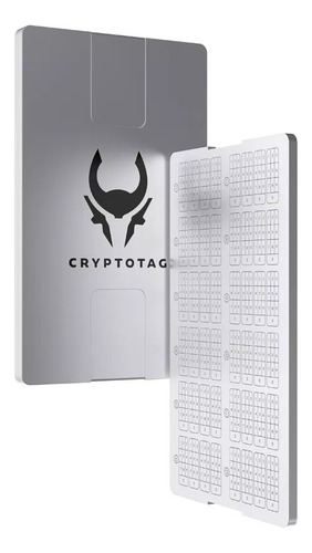 Steel Wallet Cryptotag Zeus / Billetera Acero Criptomonedas