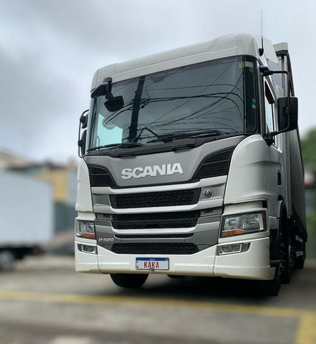 Scania P320 B 8x2 Bitruck 2019 Baú Sider 11 Metros Impecável