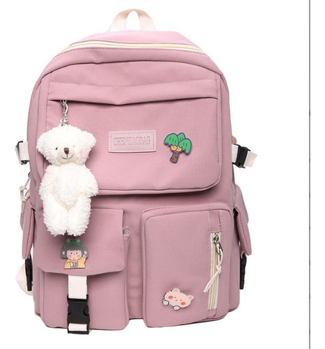 Mochila Coreana De Gran Capacidad Para Niña, Nuevo, Femenino