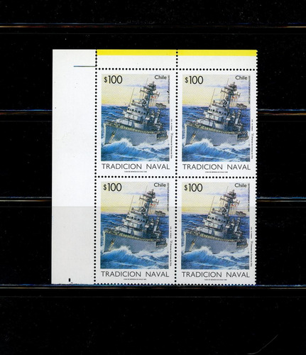 Sellos Postales Chile. Tradición Naval De Chile. 1995.