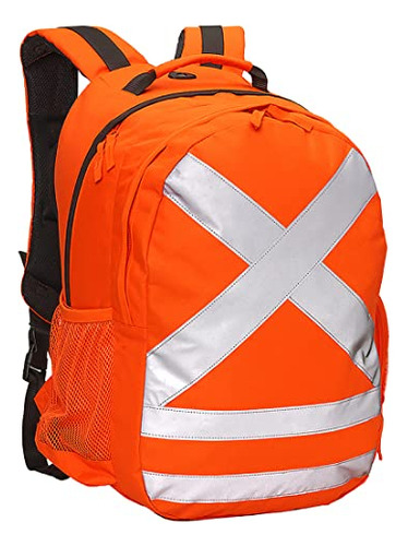 Mochila Reflectante Caribee Para Trabajo, Caza, Moto Y