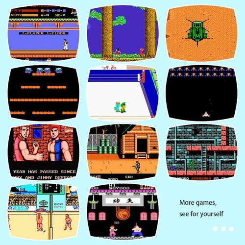 Consola Clásica Mini 620 Juegos Family