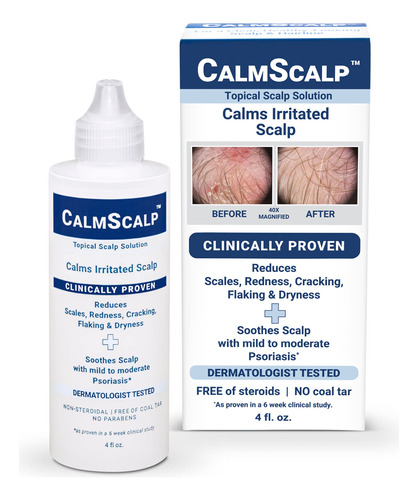 Calmscalp Solucion Topica Para Los Sintomas De La Psoriasis 