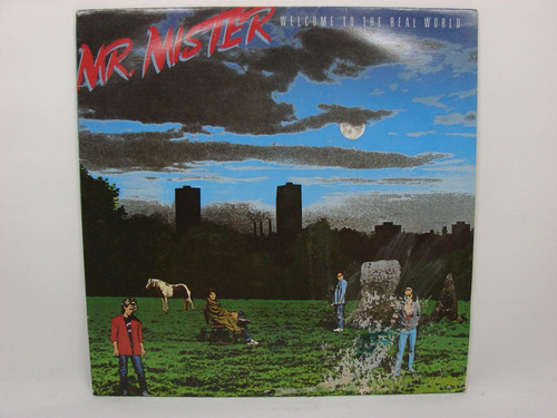 Vinilo Mr. Mister Welcome To The Real World 1985 Canadá Ed.