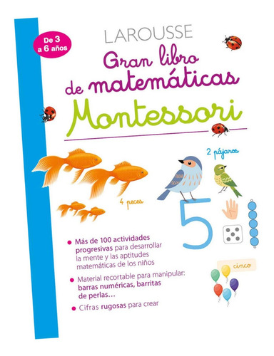 Gran Libro De Matematicas Montessori Preescolar Actividades