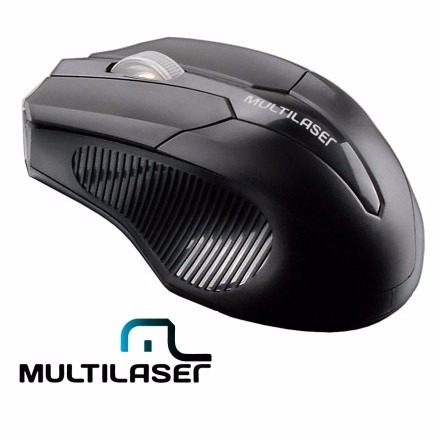 Mouse Multilaser Mo221 1600dpi Sem Fio
