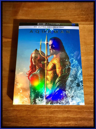 Bluray Steelbook 4k Aquaman Loja Umania Korea  Esgotado