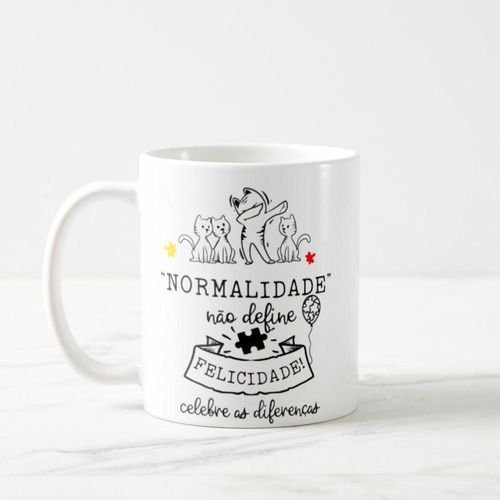 Caneca Personalizada Presente Autista Autismo Atípico