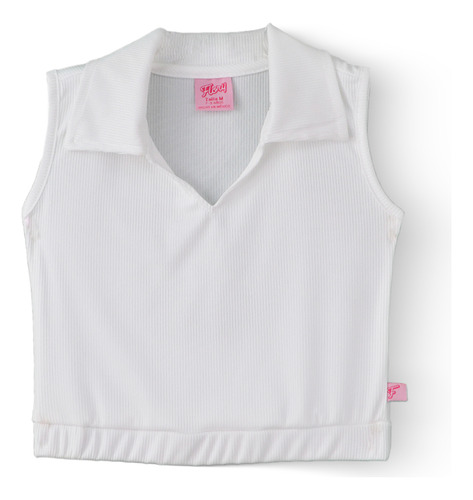 Short Y Blusa Con Bolsas Y Moño Para Niña Flory 0027 Beige Talla Ch / 4 A 6 Años