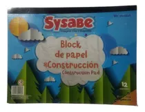 Comprar Set 02 Block Cartulina De Construcción Sysabe ( 12 Hojas )