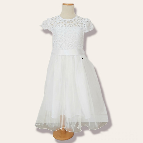 Imagen 1 de 7 de Vestido De Niña Comunión Fiesta